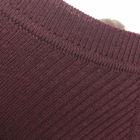 Dark Purple Club Monaco Sweater Dress - Picture 7 of 8
